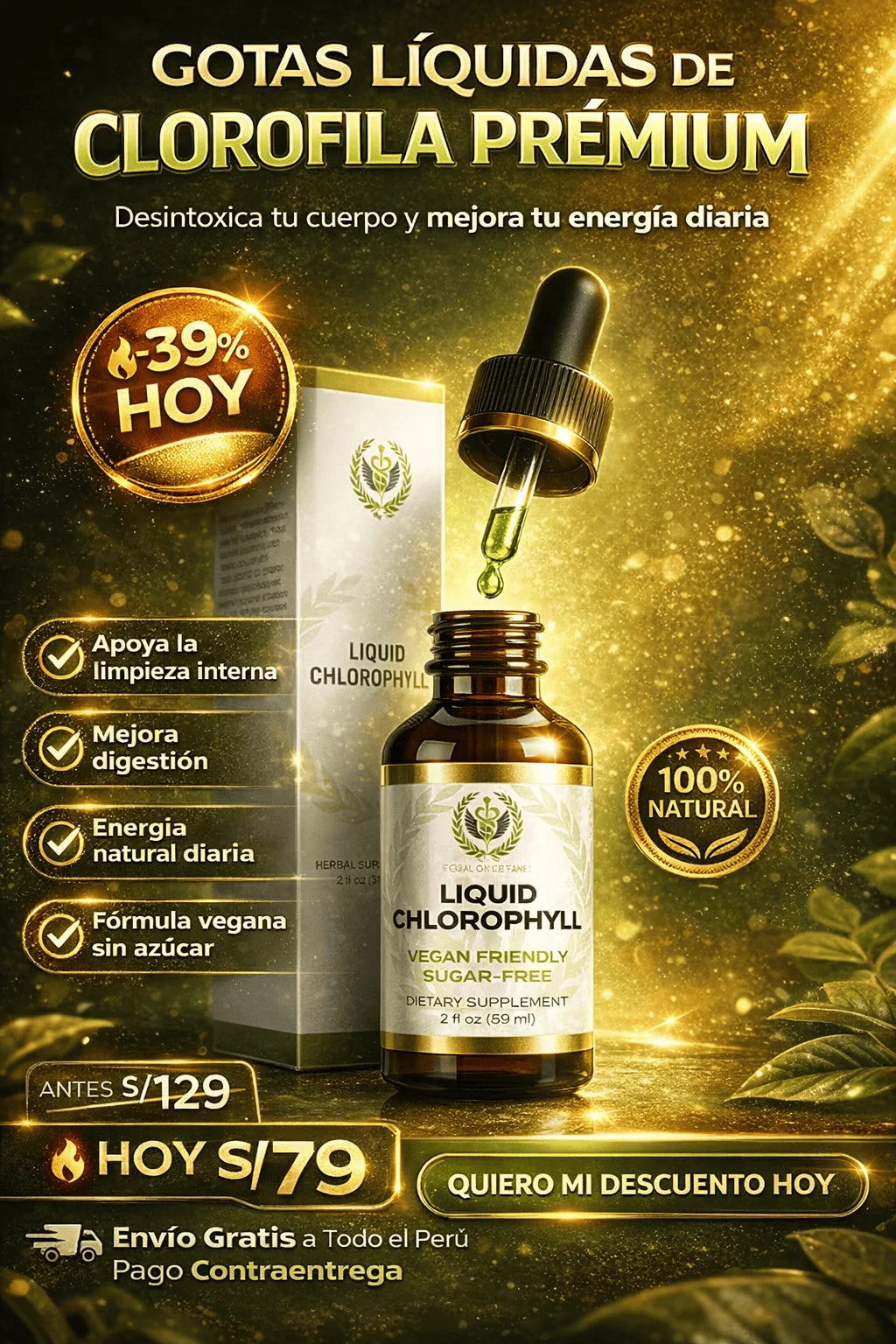 CLOROFILA LIQUIDA PREMIUM